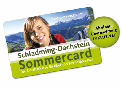 Sommercard Schladmig Dachstein